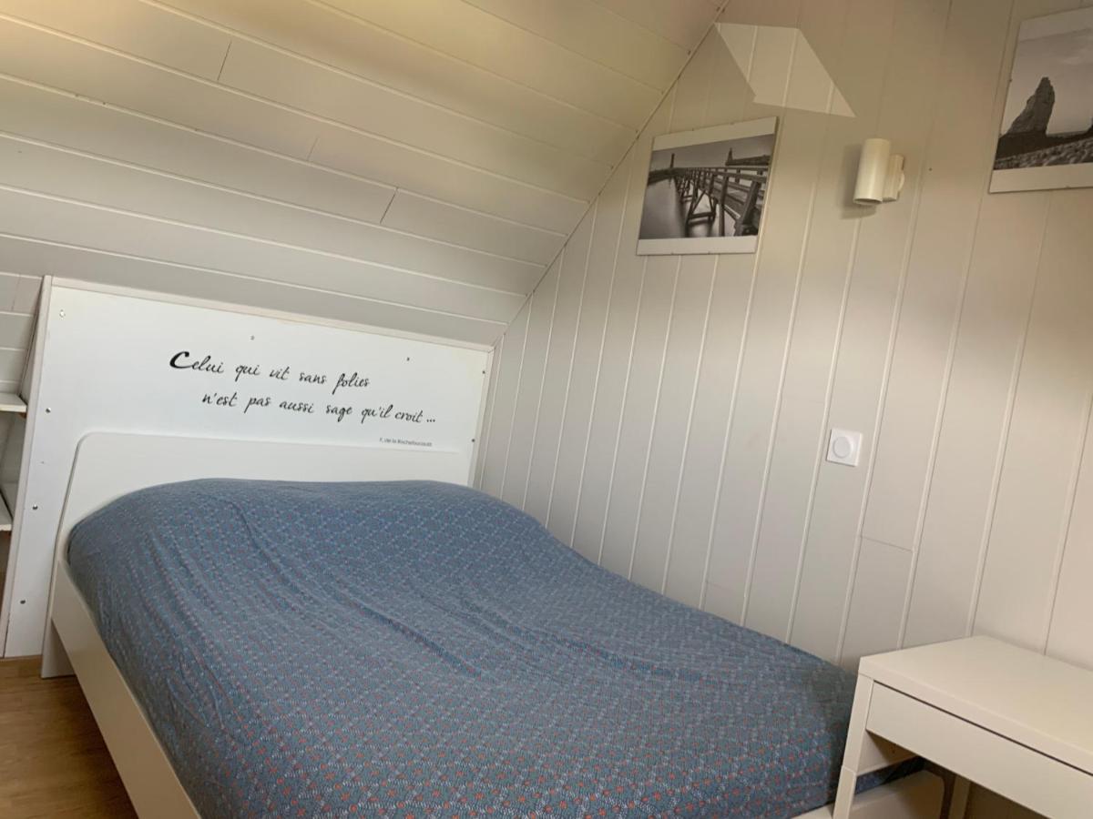Resid Home 2 - Duplex Cosy Avec Parking Gratuit Saint-Léonard Buitenkant foto